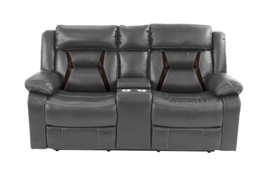 Modern Elegant Power Motion 2pc Living Room Set