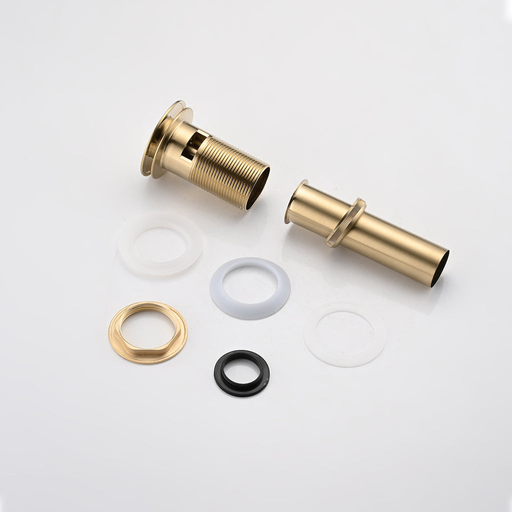 304 Stainless Steel Bathroom Sink Drain with Overflow