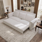 Chesterfield 3-in-1 Velvet Convertible Sleeper Sofa