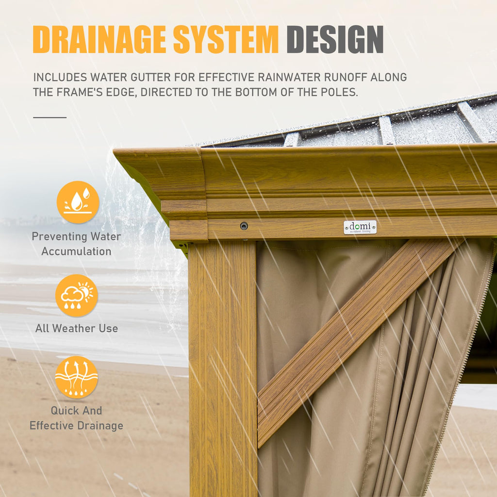 14x20FT Hardtop Gazebo