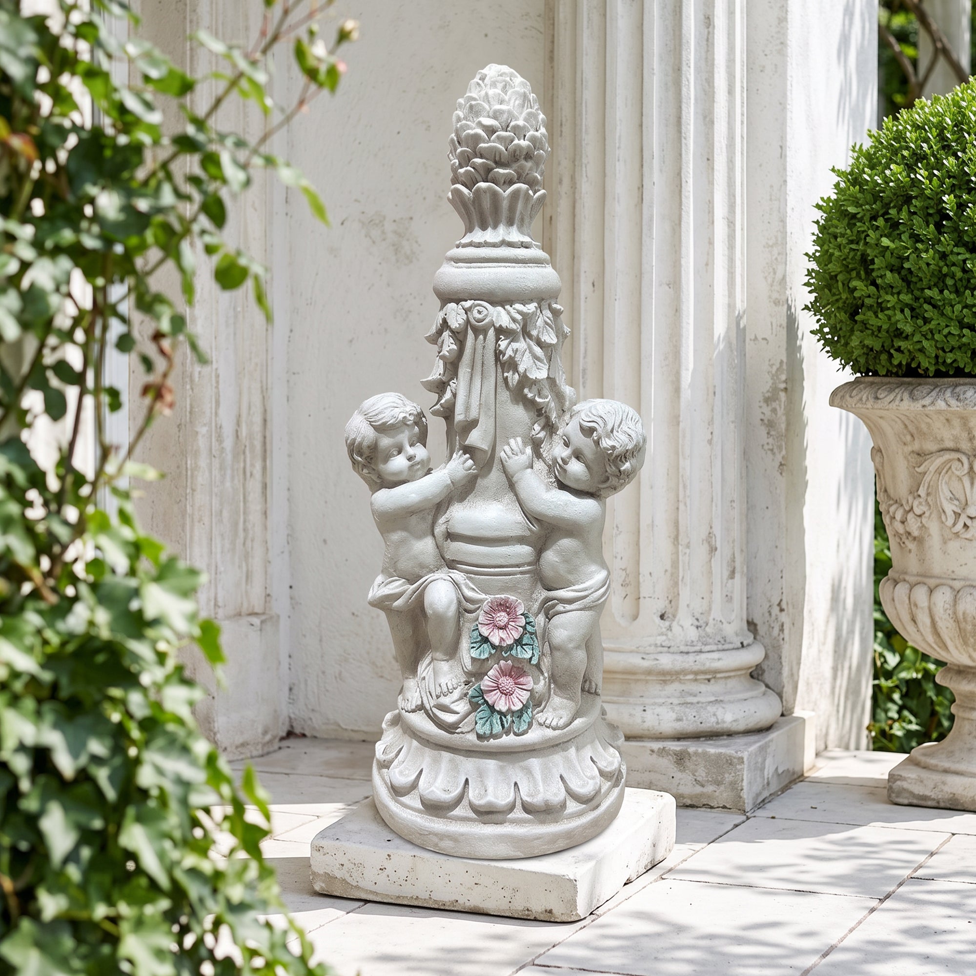 Climbing Children Garden Statues - Magnesium Oxide