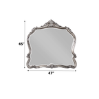 Ariadne Antique Platinum Finish Mirror