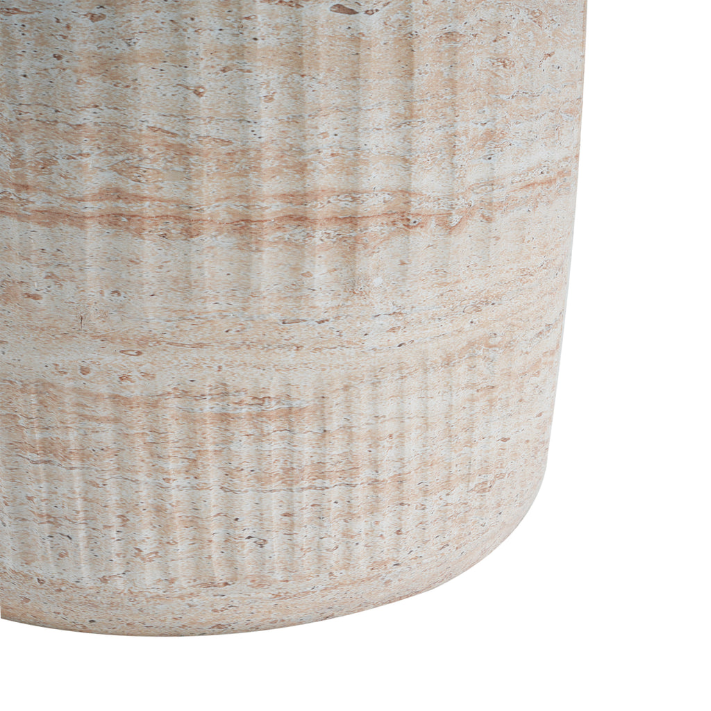 Outdoor/Indoor Lightweight Concrete Side Table
