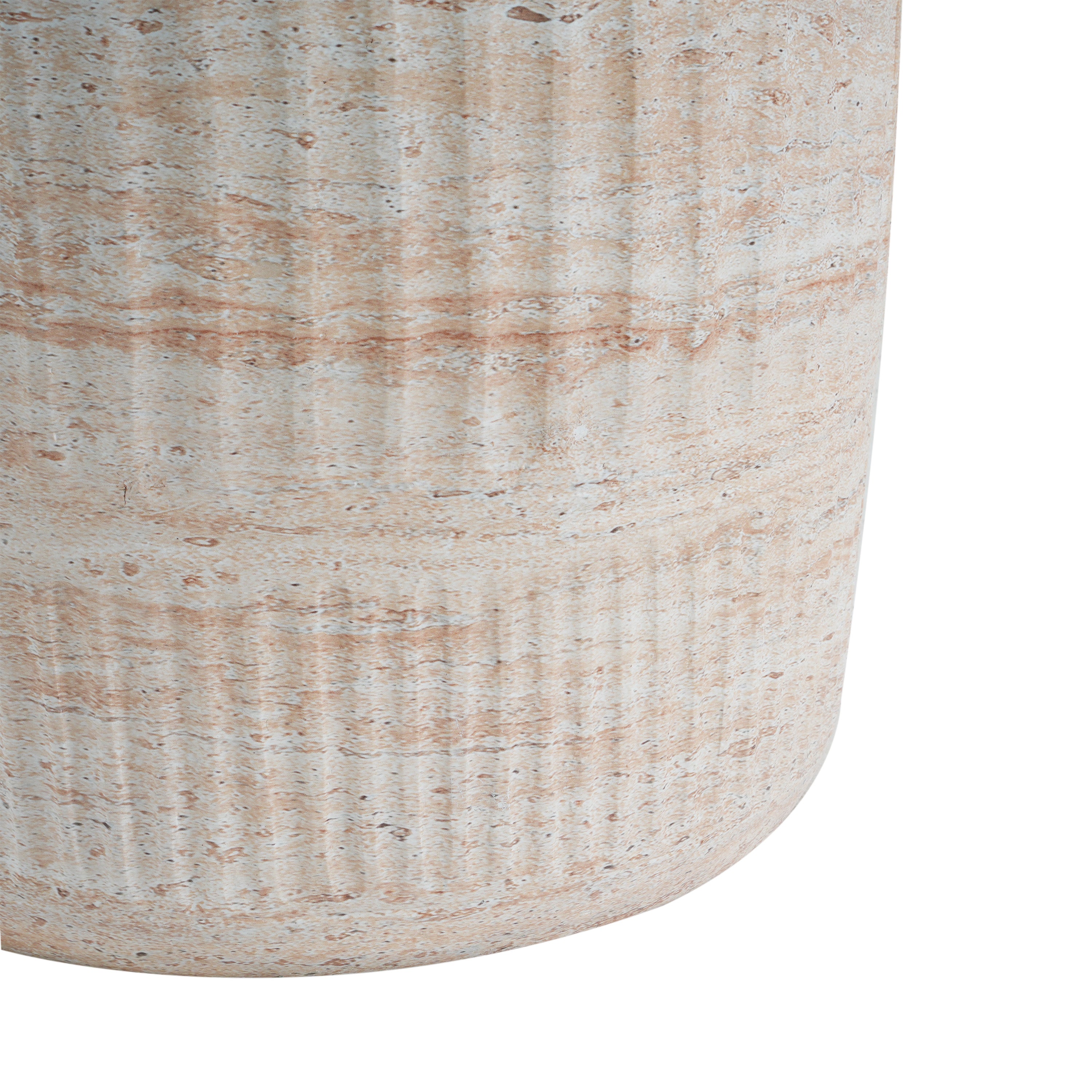 Outdoor/Indoor Lightweight Concrete Side Table