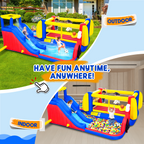 7 in 1 Inflatable Slide Water Park
