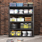 5 Tier Heavy Duty Metal Garage Shelves