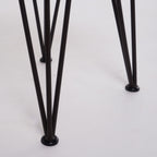 Zion Industrial Wood And Metal Accent Table