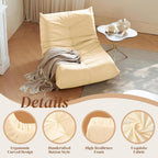 Luxury Accent Chair With Button-Tufted Detail