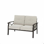 7-Piece Metal Patio Furniture Set, 9-Seat All-Weather Conversation Sofa