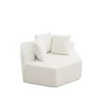54-Inch Modern-Style Hexagonal Single Lounge Chair