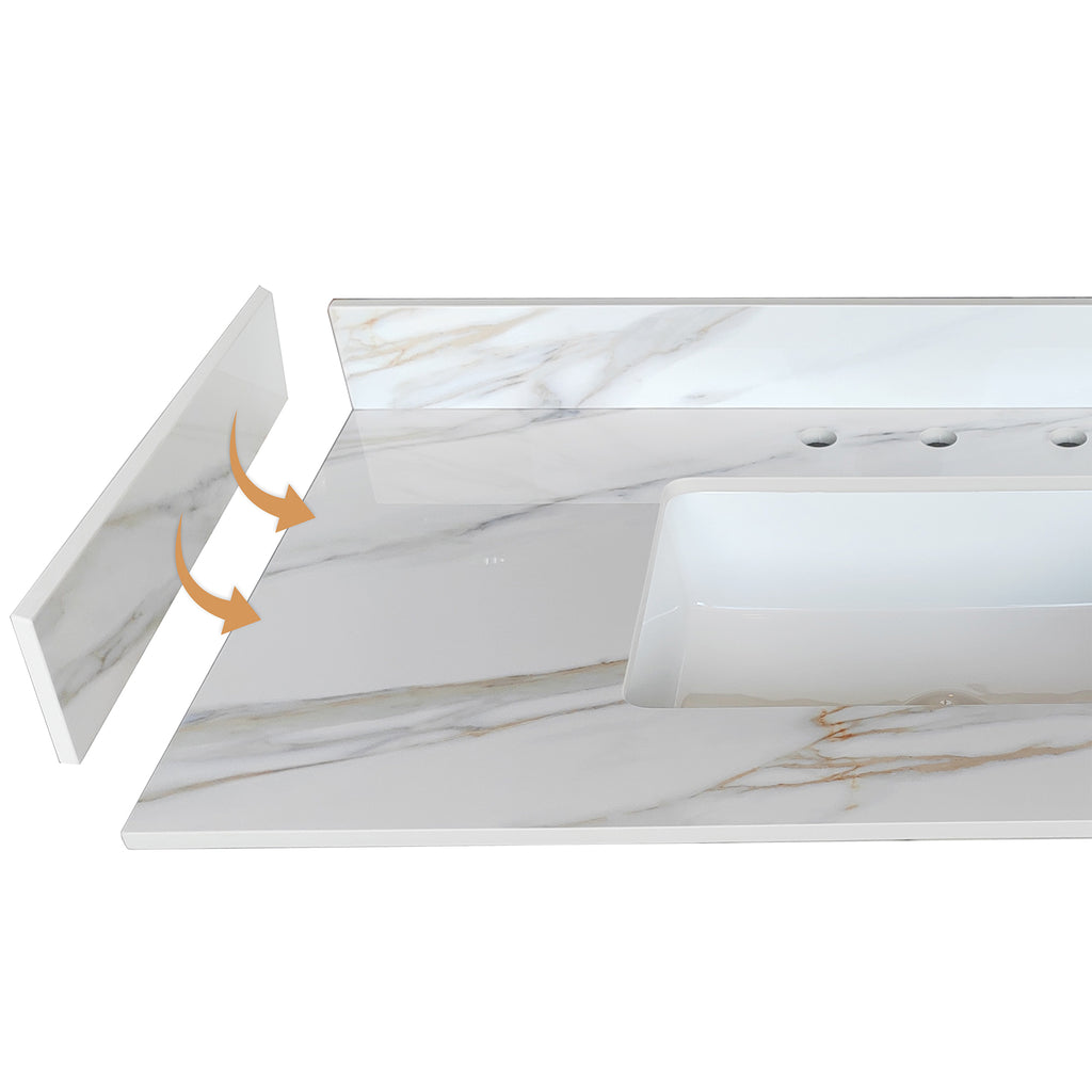22 Inch Sidesplash for Bathroom Vanity Top