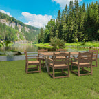 Patio Dining Chair with Armset Set of 2