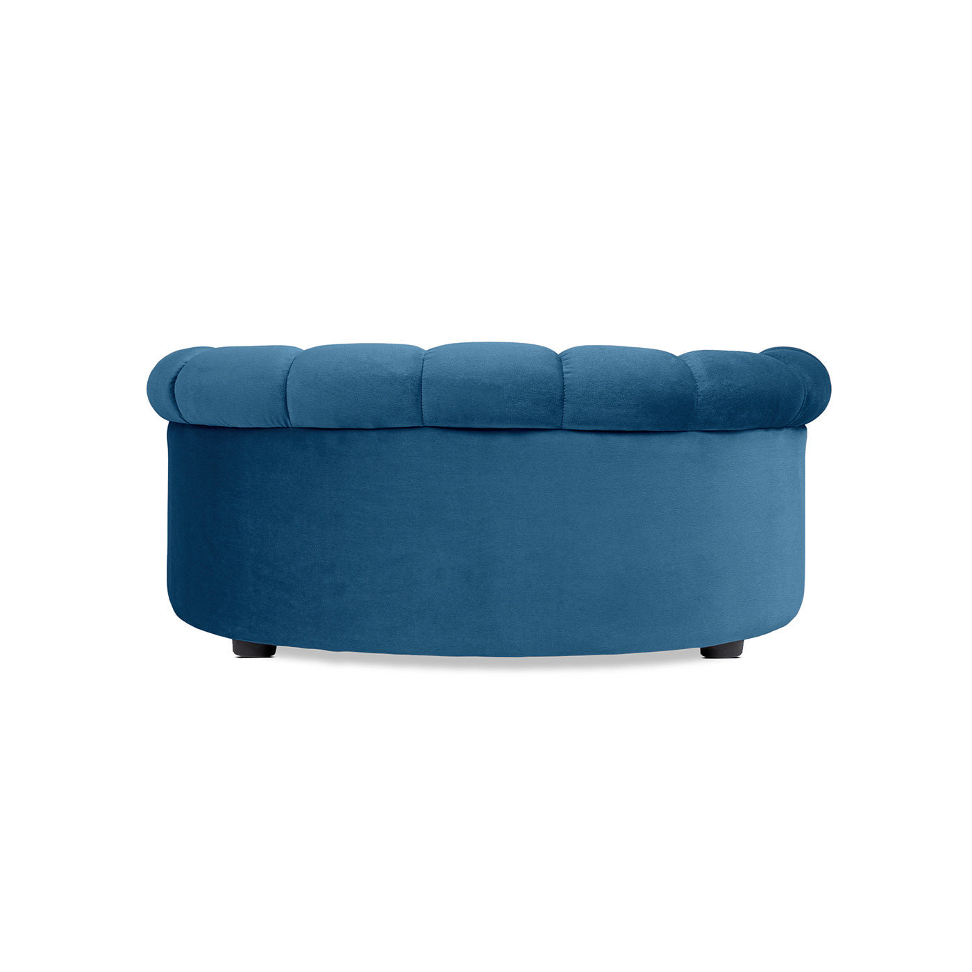 Halle 35.5" Rolled Arm Channel-Tufted Dog Sofa Bed