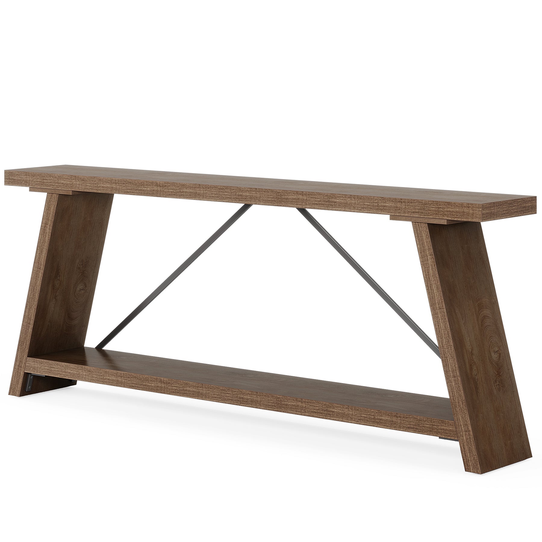 70.9” Extra Long Console Table Behind Couch