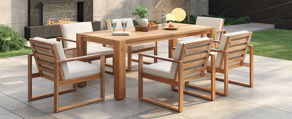 TREXM Patio Table and Chairs Set