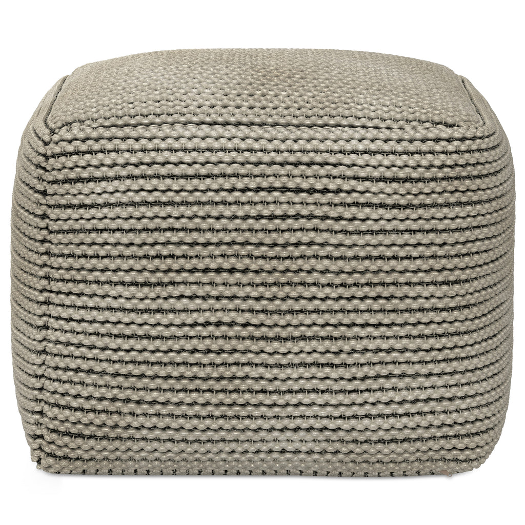 Eastmont 18 Inch Wide Square Pouf