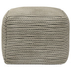 Eastmont 18 Inch Wide Square Pouf