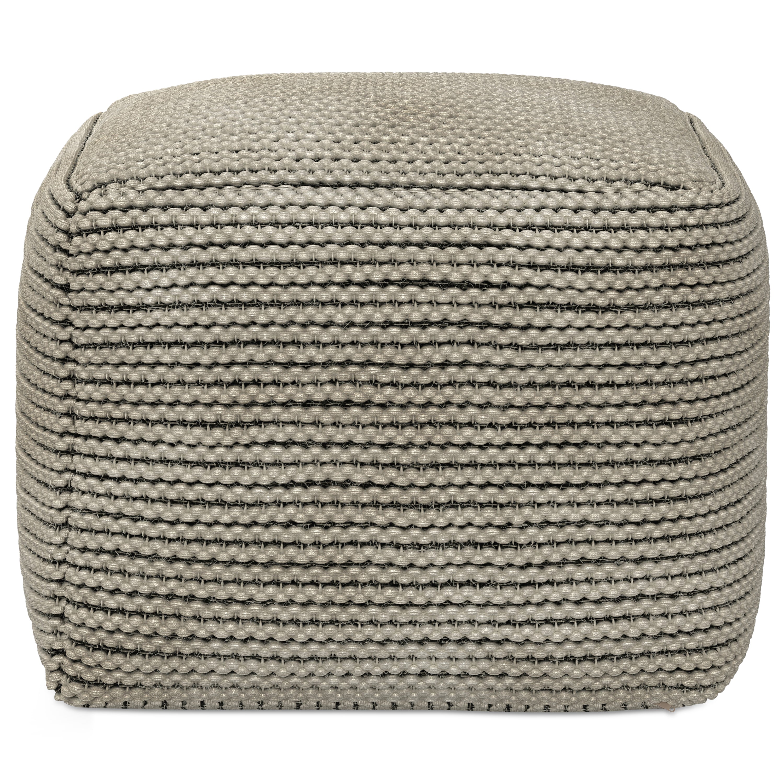 Eastmont 18 Inch Wide Square Pouf