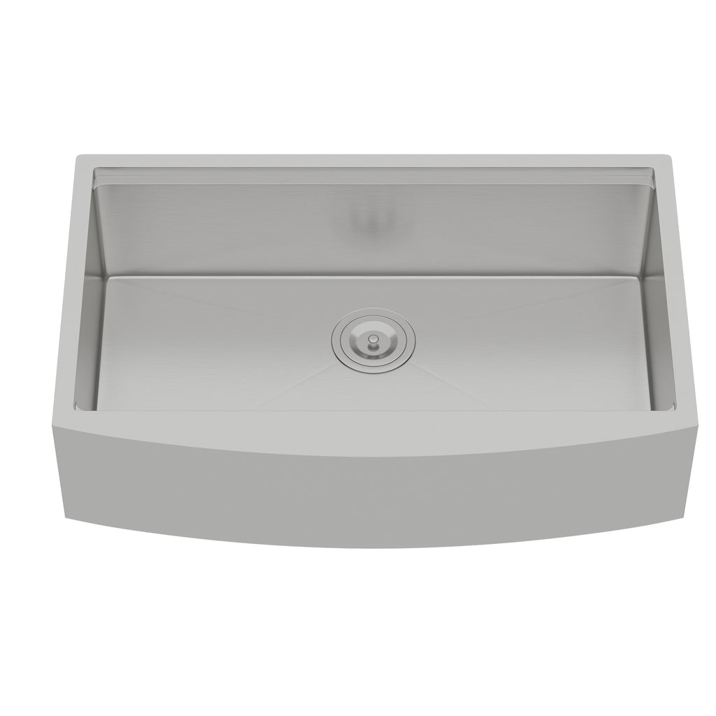 30 Farmhouse Sink Workstation - Stainless Steel Kitchen Sink