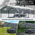 Outdoor Carport - 10 X 15 FT Heavy Duty Canopy