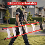 Fiberglass Single Side Step Ladder