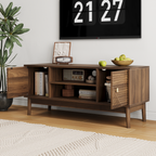 43.31 Inch TV Stand, Mid-Century Modern TV Stand