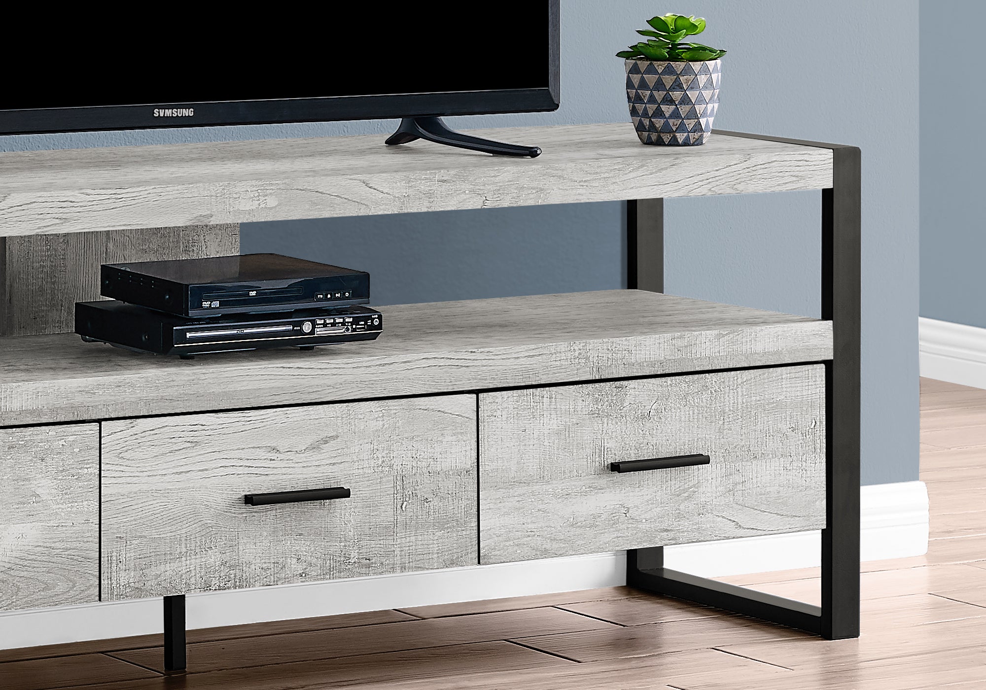 60 Inch TV Stand Console with Media Storage Drawers