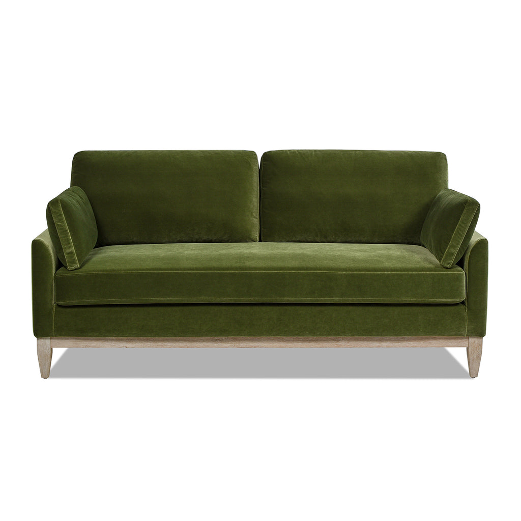 Pasadena 75.5" Modern Farmhouse Sofa, Olive