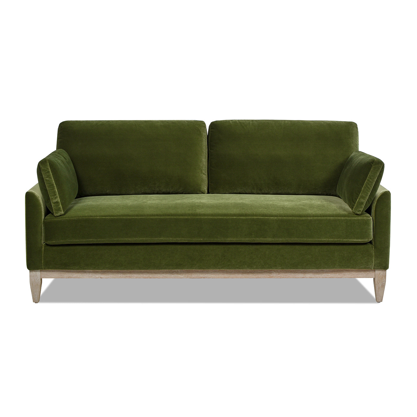 Pasadena 75.5" Modern Farmhouse Sofa, Olive