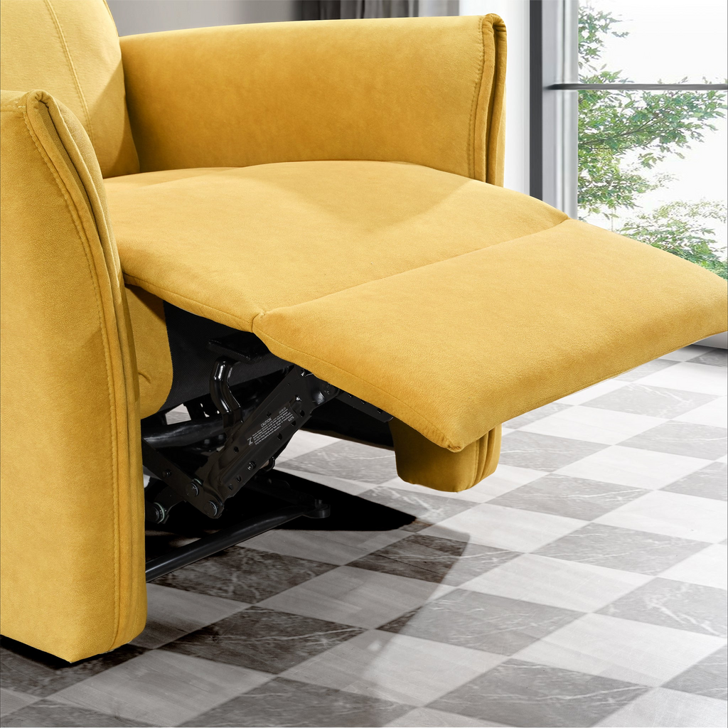 Elegant Style Asheville Dark Recliner Chair