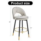 360° Rotatable Bar Chair Set of 2