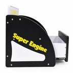 Kids Racing Car Nightstand with Open Storage Shelf