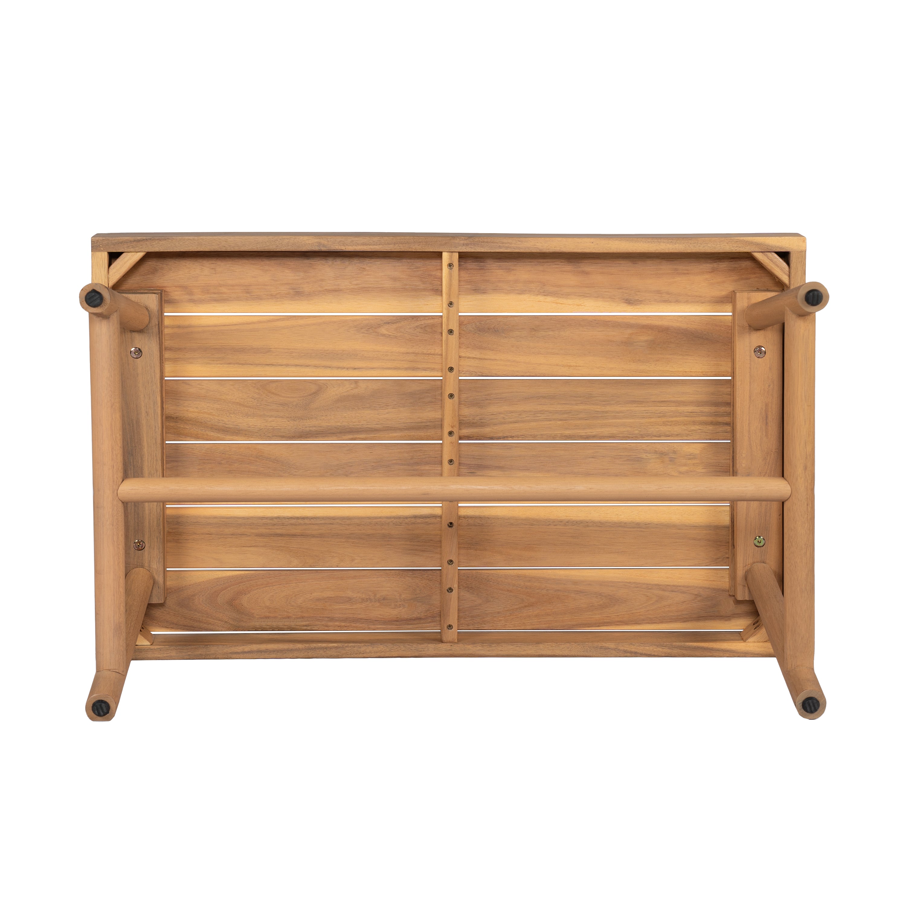 Patio Acacia Wood Chat Set