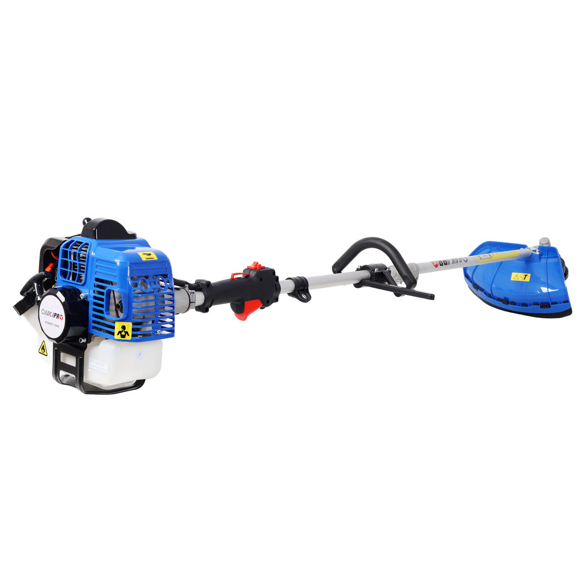 OSAKAPRO 33cc Gas Powered 3-in-1 String Trimmer with Steel and TCT Blades, Blue
