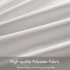 2-PK 52x84" Sound Blocking Total Blackout Curtain Panel Pair