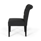 Broxton Tuft Dining Rolltop Chairs (Set of 2)