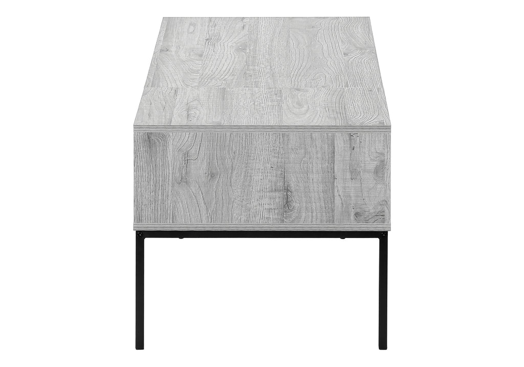 Coffee Table, 42" L, Rectangular, Cocktail, Lift-top