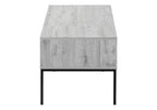 Coffee Table, 42" L, Rectangular, Cocktail, Lift-top