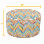 Outdoor Inflatable Ottoman 21"x21"x9"