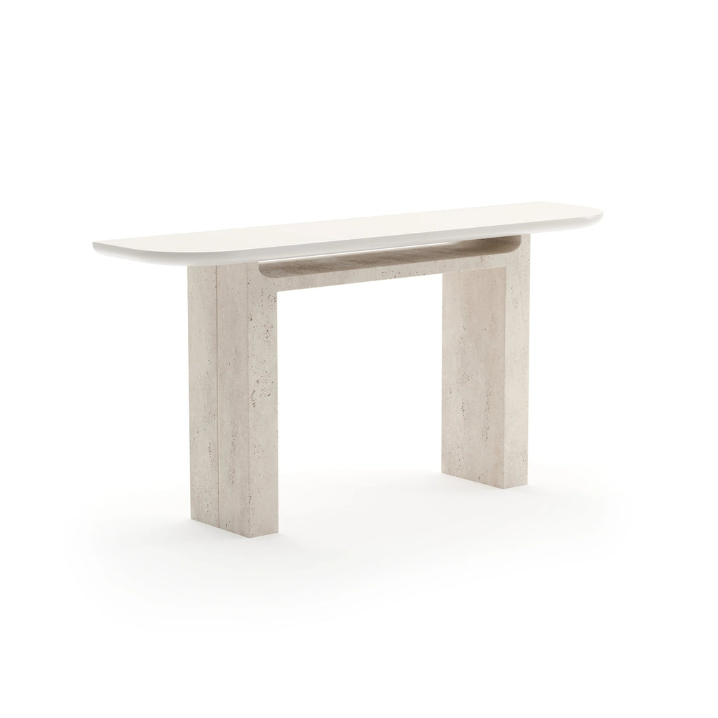 Overlap Open Console Table