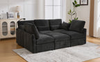 Modern Sectional Sofa with USB Ports