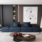 Modern Oversized Modular Sectional Sofa