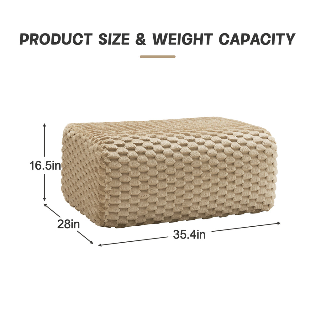 Ottoman Flannelette Fabric - Light Camel