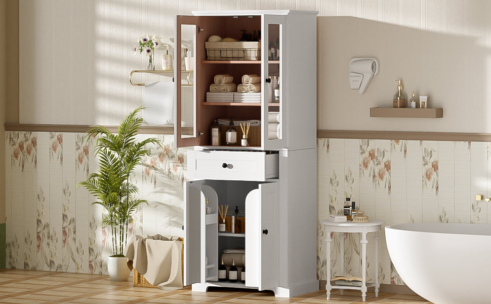 67.2' Tall Bathroom Storage Cabinet