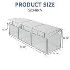 Polycarbonate Greenhouse for Outdoors in Winter