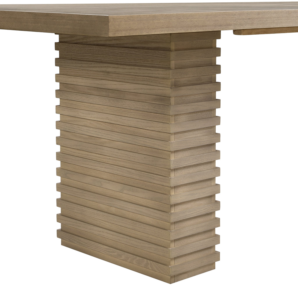 95-Inch Dining Table (Light Ash)