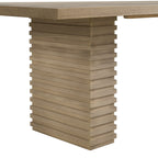 95-Inch Dining Table (Light Ash)