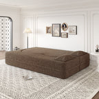 Modern Floor Sofa with 2 Pillows