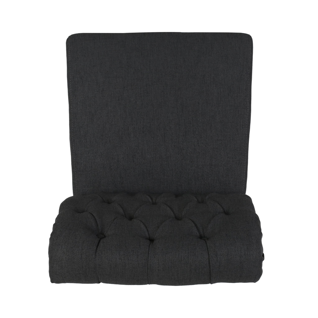 Broxton Tuft Dining Rolltop Chairs (Set of 2)