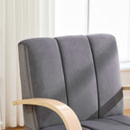 30.7"W Upholstered 360° Swivel Accent Chair